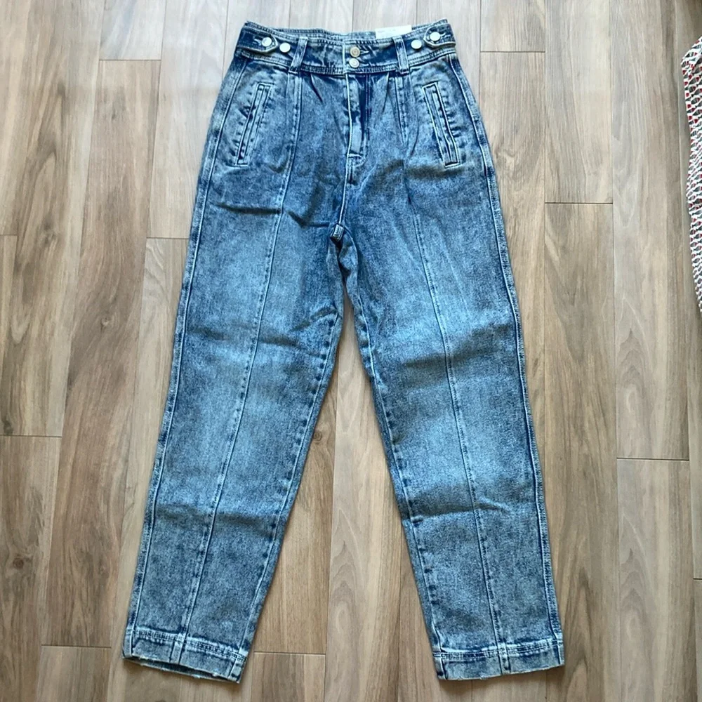 So super high rise straight retro jean size 7 28 - Picture 10 of 16